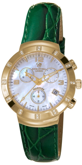 124GW-GREEN Christina London, dameur