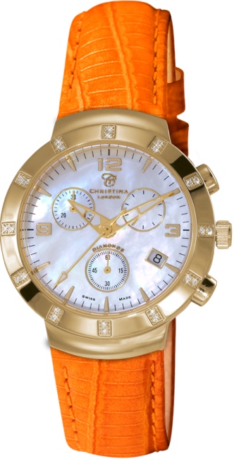 124GW-ORANGE Christina London, dameur