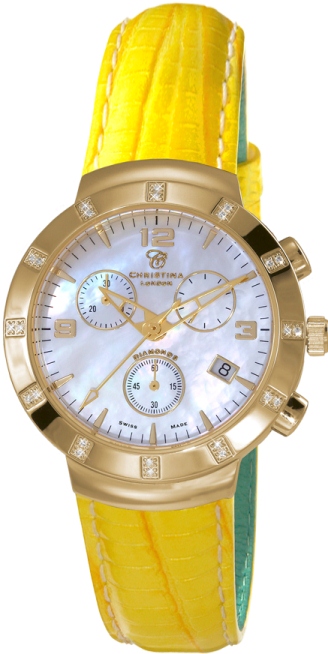 124GW-YELLOW Christina London, dameur