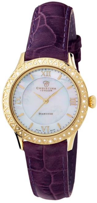 134-2GW-PURPLE Christina London, dameur