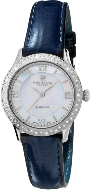 134-2SW-BLUE Christina London, dameur