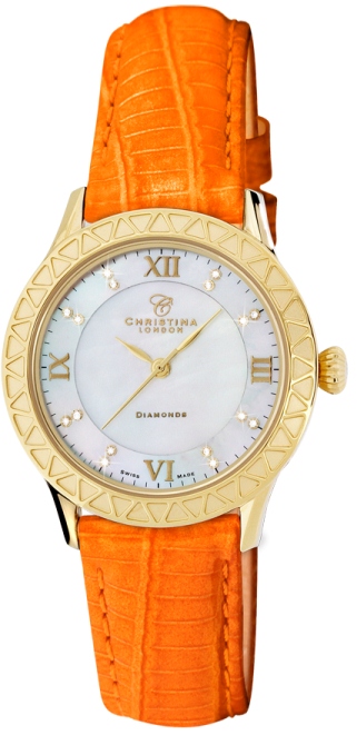 134GW-ORANGE Christina London, dameur