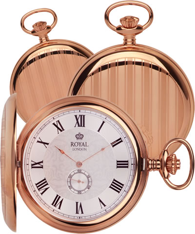 90012-01 Royal London Lommeur i Rosegold