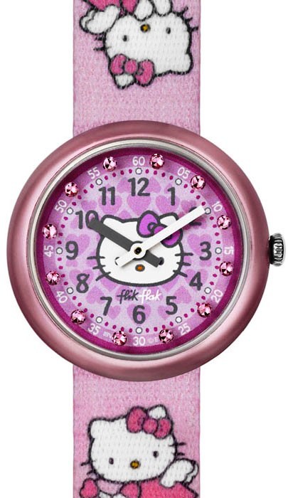 FLN028 Hello Kitty Angel, Flik Flak pigeur