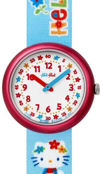 FLN030 Hello Kitty Flowers, Flik Flak pigeur
