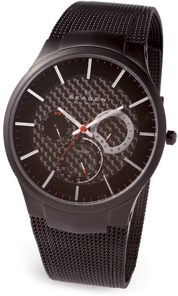SKAGEN 809XLTBB HERREUR, TITANIUM