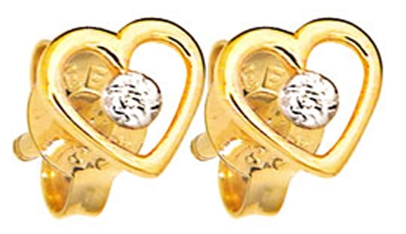 9 KARAT GULD ØRESTIKKER 52592