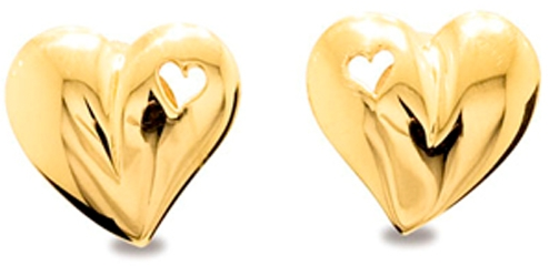 9 KARAT GULD ØRESTIKKER 55268