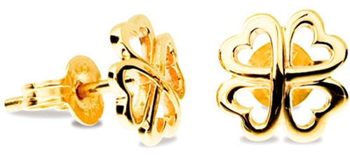 9 KARAT GULD ØRESTIKKER 55318