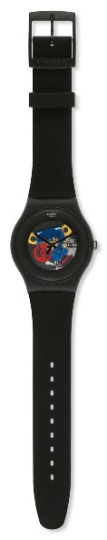 SWATCH SUOB101 BLACK LACQUERED