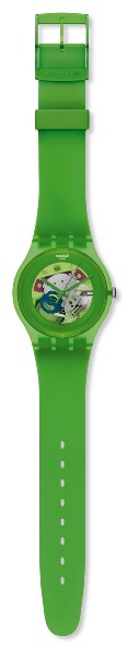 SWATCH SUOG103 GREEN LACQUERED