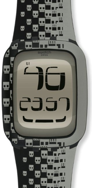 SWATCH SURB101 TOUCH SKULL