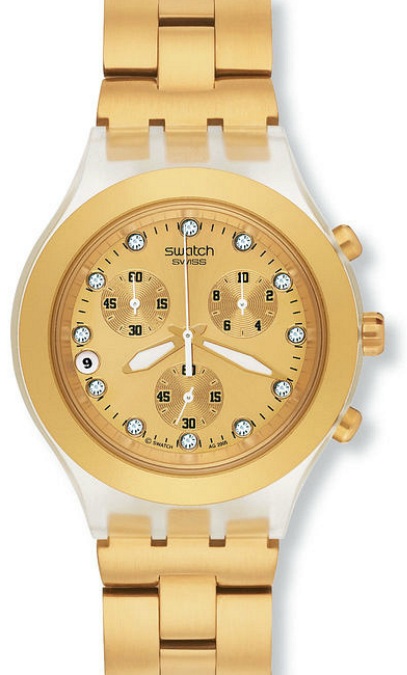 SWATCH SVCK4032G FULL-BLOODED CHRONO
