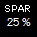 Spar 25 %