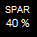 Spar 40 %