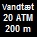 Vandtæt 200 m
