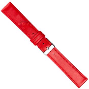 Køb model 694-07-20, Urrem i rød kalveskind med syning føres i 10-20mm, her 20 mm her hos Ur-Tid.dk