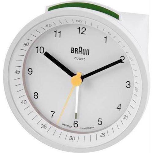 Image of BRAUN BNC007WHWH QUARTZ VÆKKEUR, HVIDT