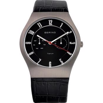 Titanium Classic Quartz herre ur fra Bering