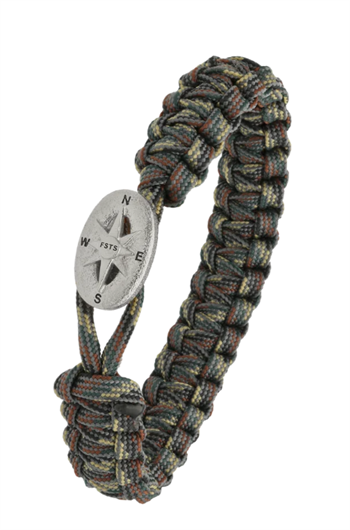 Aagaard From Soldier to Soldier Camouflage armbånd med Soldier Compass stållås
