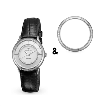 New Collect 32 mm dame ur fra Christina Collection med ekstra urkrans