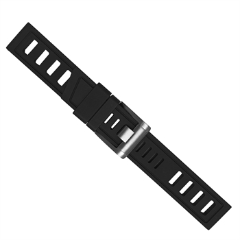 Gummirem FKM i sort føres i 20-22mm