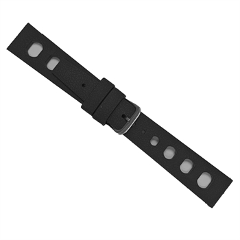 Gummirem FKM i sort føres i 20mm