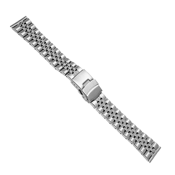 Urlænke stål 20mm med dykkerlås med trykknapper