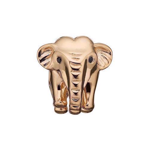 Image of dame Petite Elephant elefant charm til sølvarmbånd smykke fra Christina Collect