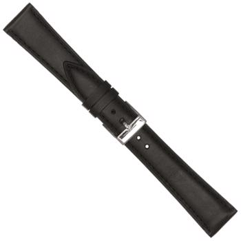 Køb model 662-00-14, Urrem i sort glat Drake skind føres i 12-22mm, her 14 mm her hos Ur-Tid.dk