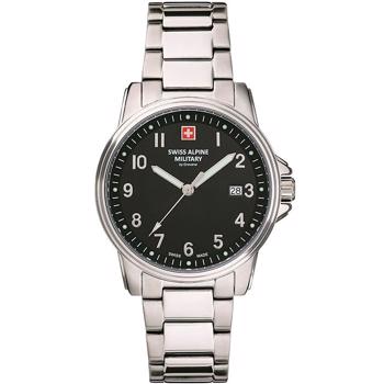 Stål Classic quartz herre ur fra Swiss Alpine Military