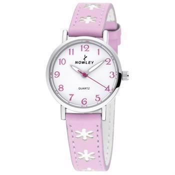 blank stål Classic Quartz Pige ur fra Nowley