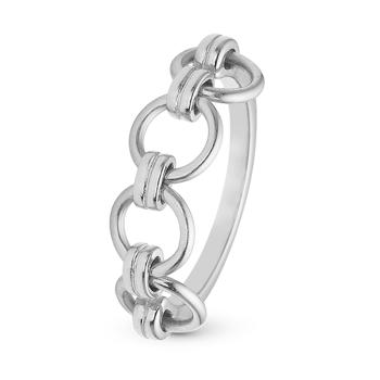 LINKS sterling sølv 1,5 mm ring  smykke fra Christina Jewelry