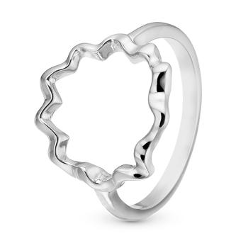 Ocean Waves sterling sølv  1,8 mm  ring  smykke fra Christina Jewelry