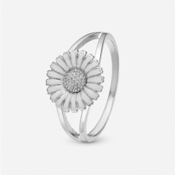 Marguerite sterling sølv  0 ring  smykke fra Christina Jewelry