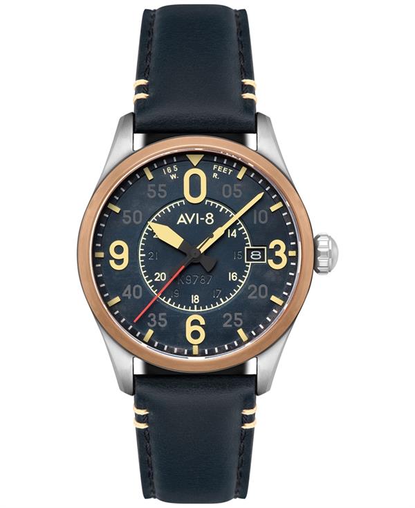 Japansk automatisk med dato Spitfire Smith Automatic ur fra AVI-8