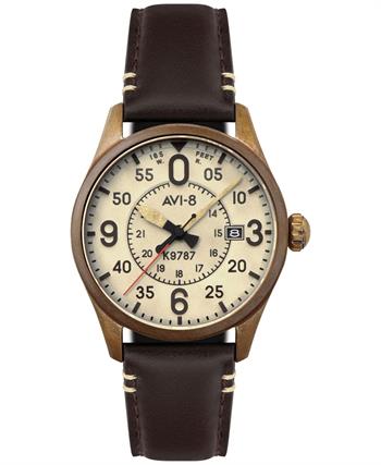 Japansk automatisk med dato Spitfire Smith Automatic ur fra AVI-8