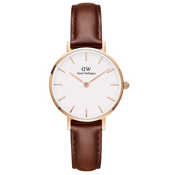 Rosaforgyldt stål Petite St. Mawed batteridrevet quartz Dame ur fra Daniel Wellington