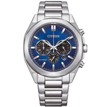 Stål Eco-Drive Chronograph ECO Drive Quartz Herre ur fra Citizen