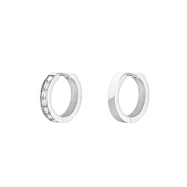 Rosefield Crystal hoops øreringe JECHS-J572