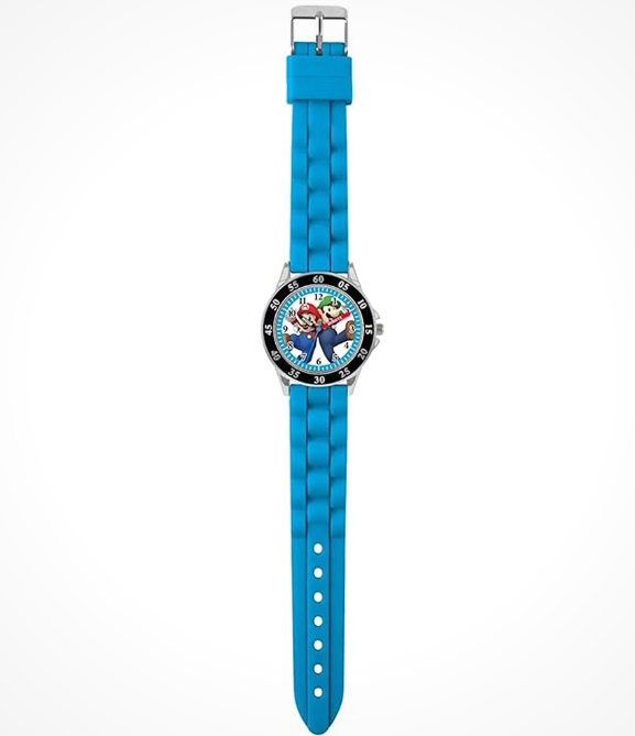 Blåt Mario Disney børneur