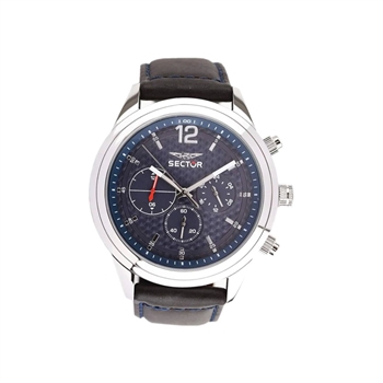 Rustfrit stål Serie 450 Quartz Herre ur fra Sector