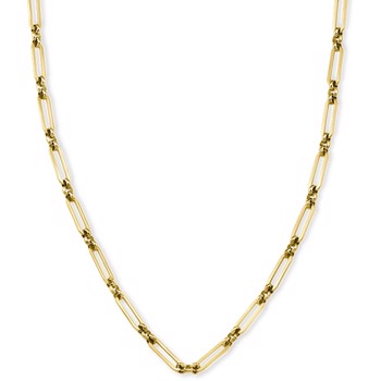 Halskæde i forgyldt rustfrit stål fra Rosefield