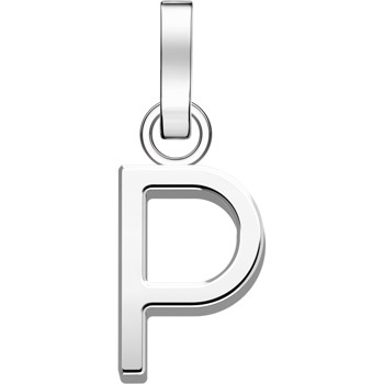 Rosefield bogstav P PE-Sølv-1P