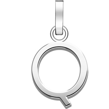 Rosefield bogstav Q PE-Sølv-1Q