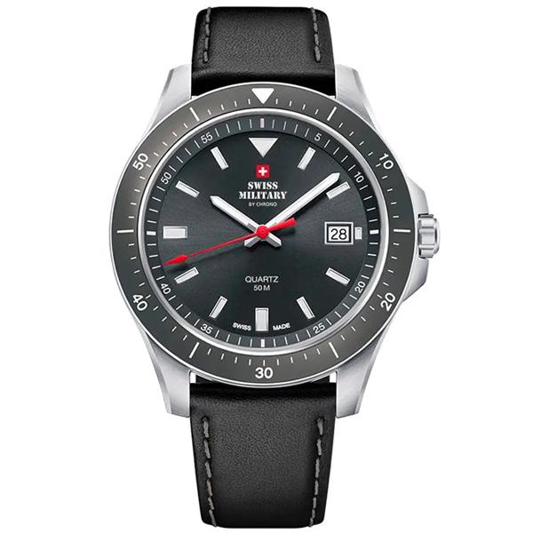 Swiss Military By Chrono Military Stål quartz herre ur, model SM34082.06