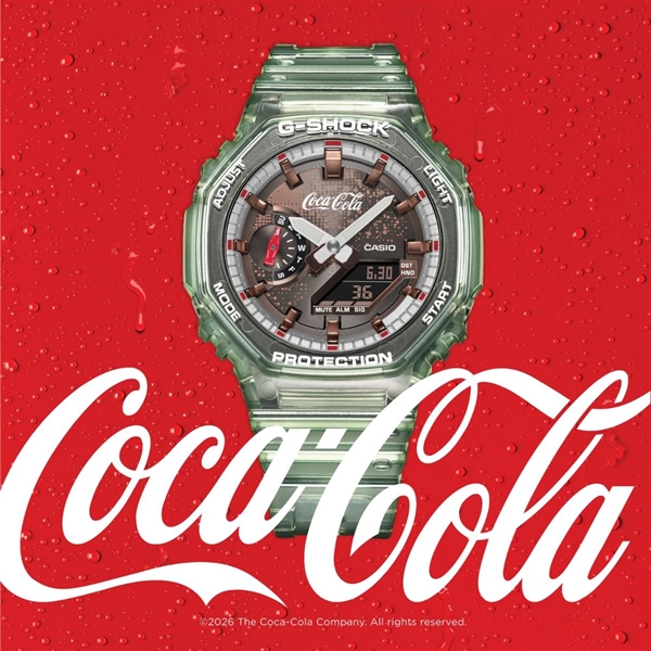 G-Shock x Coca-Cola GA-2100CC-3AER Special Edition
