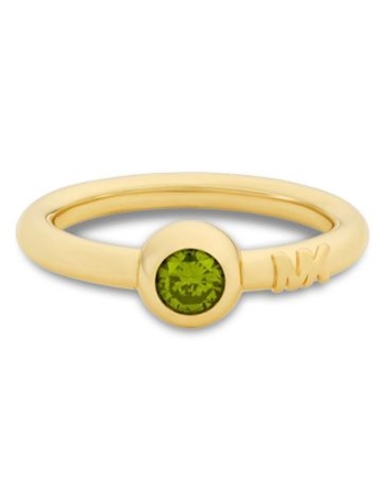 MKJ8684710-52, Michael Kors Round Solitaire Ring Ring