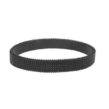 SON armbånd stål IP black 21cm, fra Son of Noa