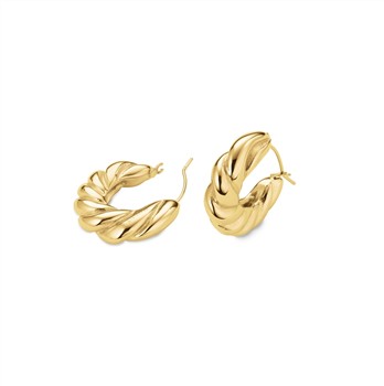 Rosefield Twisted Hoops JETHG-J972, fra Rosefield